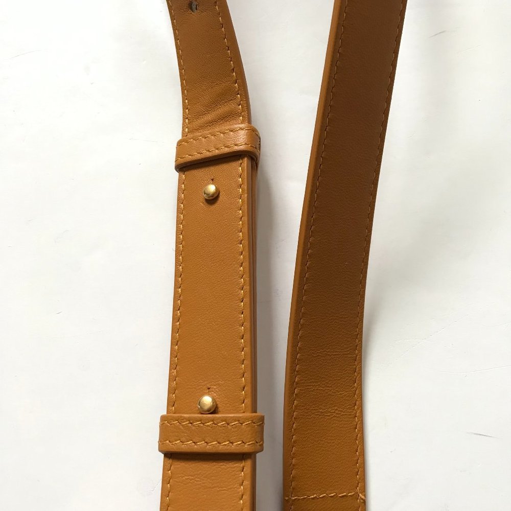 Bottega Veneta Intrecciato Leather Crossbody in Cognac Tan with COA and dustbag - Picture 11 of 15